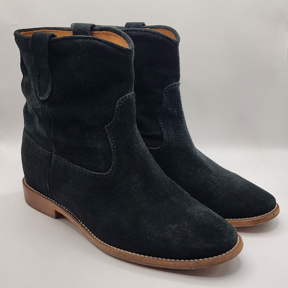 Isabel Marant Crisi Black Suede Boot sz 39 Portugal